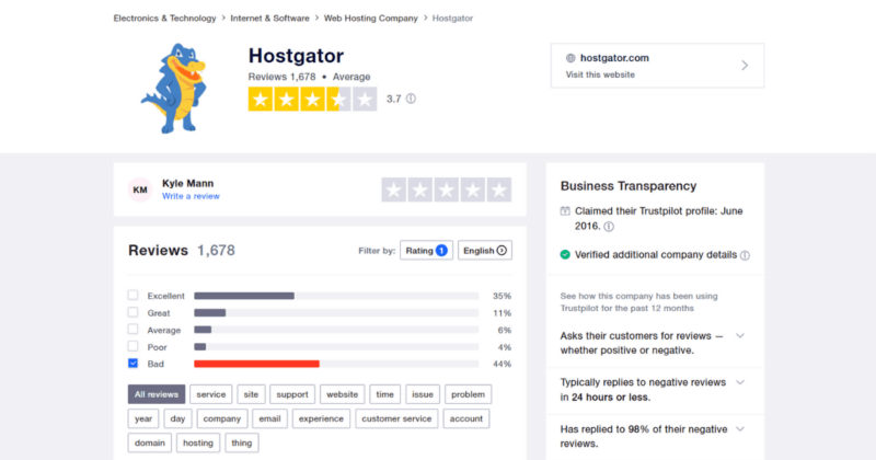 Hostgator Sucks but This Hostgator Alternative Is Brilliant! | hostgator tp reviews